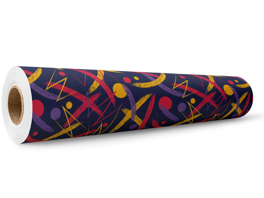 Deep Wilds Abstract Wrap Film Wholesale Roll~Rwraps Series 914 Digitally Printed Vinyl Roll~5