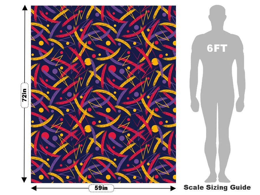 Deep Wilds Abstract Vehicle Wrap Scale~Rwraps Series 914 Deep Wilds Abstract Measurements~1