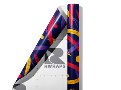 Deep Wilds Abstract Wrap Film Sheets~Rwraps Series 914 Deep Wilds Abstract Scrolled Sheet~3