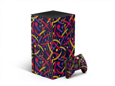 deep wilds abstract geometric XBOX DIY Decal