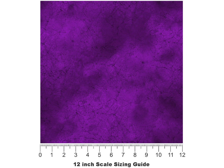 Delhi Crystal Gemstone Vinyl Film Pattern Size 12 inch Scale~Rwraps Delhi Crystal Gemstone Sizing Chart~2