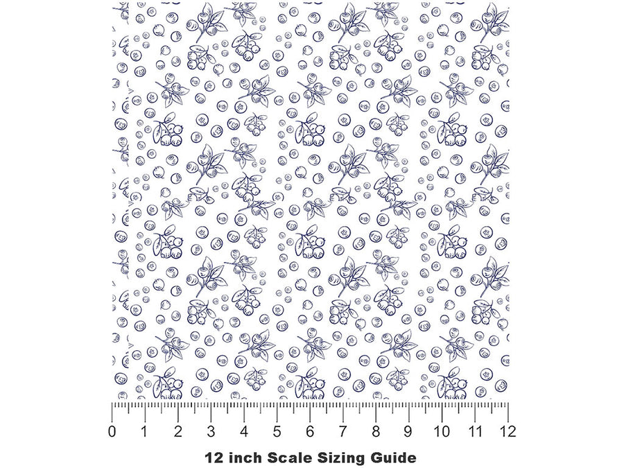Delicious Harvest Fruit Vinyl Film Pattern Size 12 inch Scale~Rwraps Delicious Harvest Fruit Sizing Chart~2