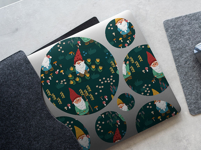 delightful dwarves fantasy DIY Laptop Stickers