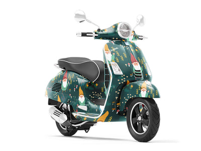 Delightful Dwarves Fantasy Vespa Scooter Wrap Film