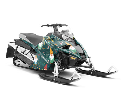 Delightful Dwarves Fantasy Custom Wrapped Snowmobile