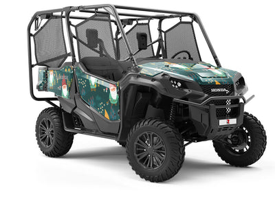 Delightful Dwarves Fantasy Utility Vehicle Vinyl Wrap