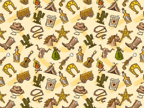 Delta Crossing Cowboy Vinyl Wrap Pattern~Rwraps Series 914 Digitally Printed Vinyl Wrap~0