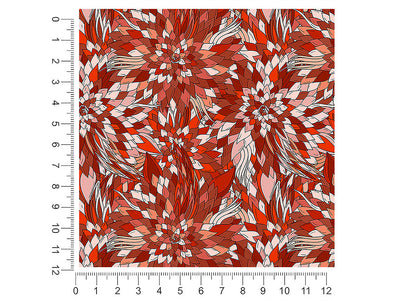 demeters sadness floral 1ft x 1ft Craft Sheets