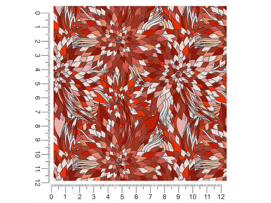 demeters sadness floral 1ft x 1ft Craft Sheets