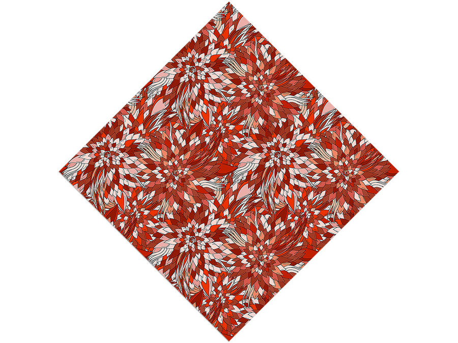 Demeters Sadness Floral Vinyl Wrap Pattern