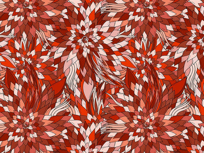 Demeters Sadness Floral Vinyl Wrap Pattern~Rwraps Series 914 Digitally Printed Vinyl Wrap~0