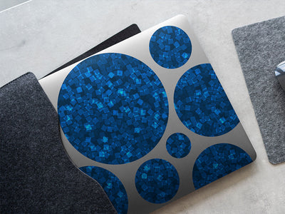denim jeans pixel DIY Laptop Stickers