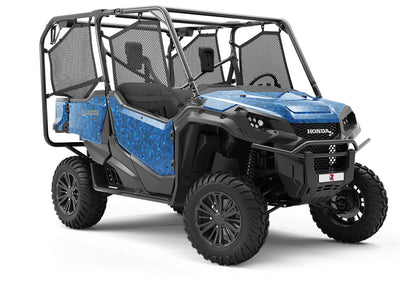 Denim Jeans Pixel Utility Vehicle Vinyl Wrap