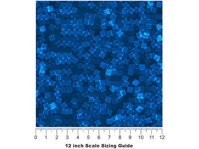 Denim Jeans Pixel Vinyl Film Pattern Size 12 inch Scale~Rwraps Denim Jeans Pixel Sizing Chart~2