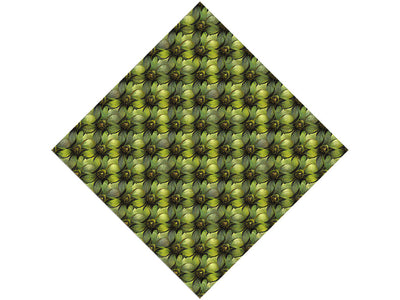 Dense Foliage Floral Vinyl Wrap Pattern