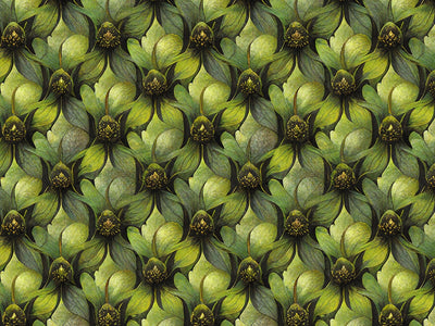 Dense Foliage Floral Vinyl Wrap Pattern~Rwraps Series 914 Digitally Printed Vinyl Wrap~0