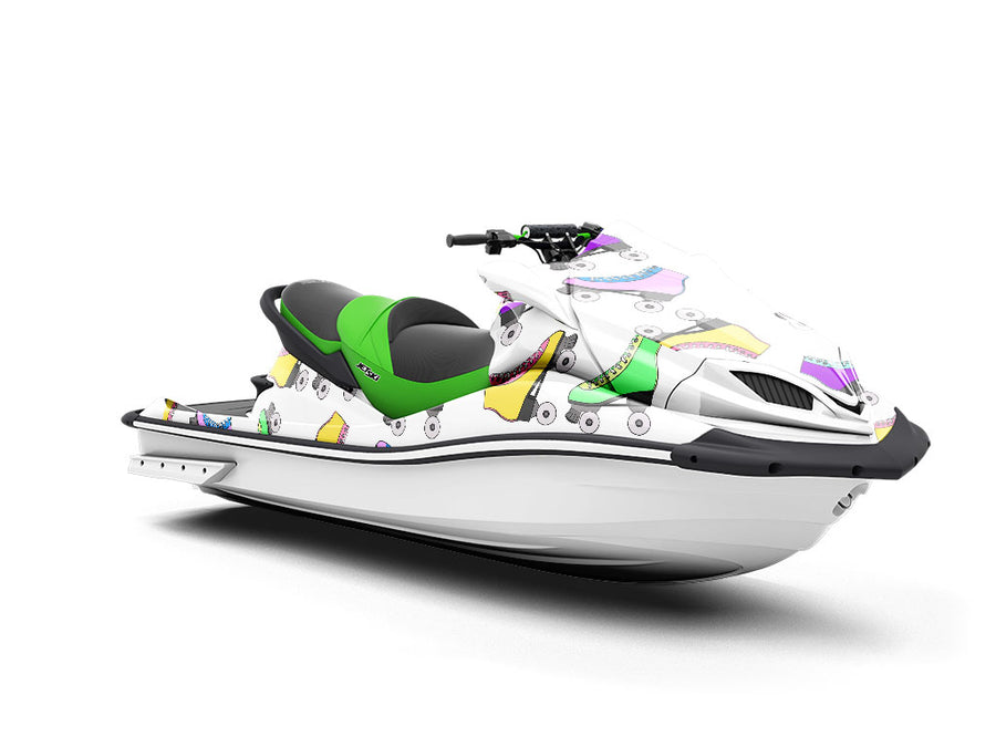 Derby Girl Sport Jet Ski Vinyl Customized Wrap