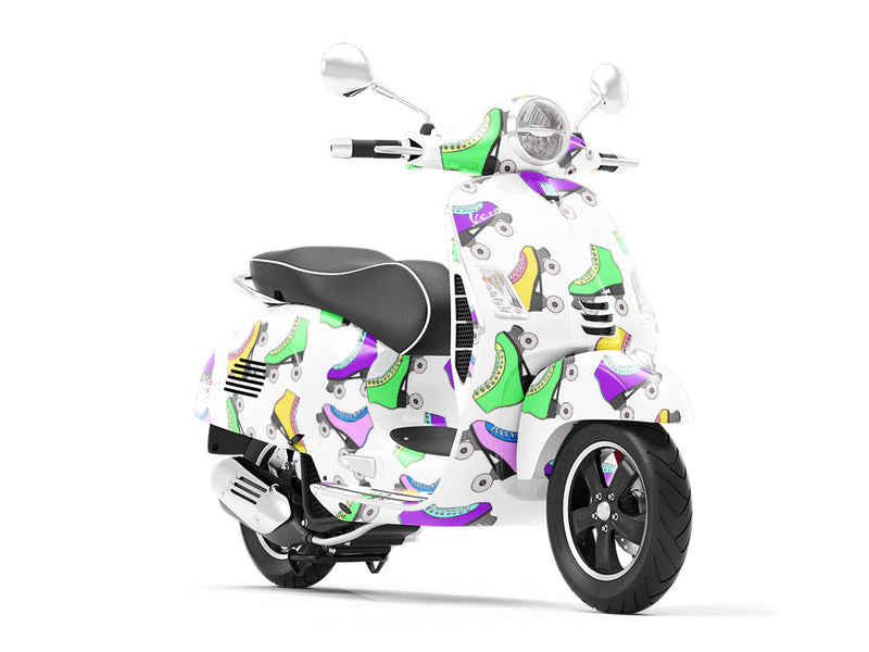 Derby Girl Sport Vespa Scooter Wrap Film