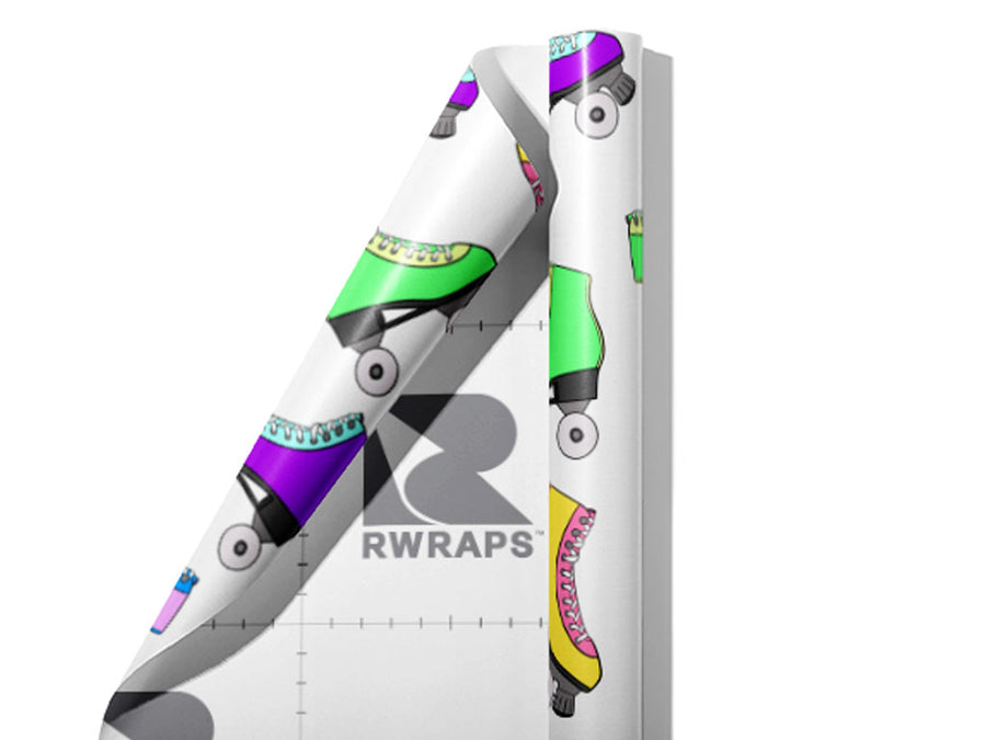 Derby Girl Sport Wrap Film Sheets~Rwraps Series 914 Derby Girl Sport Scrolled Sheet~3