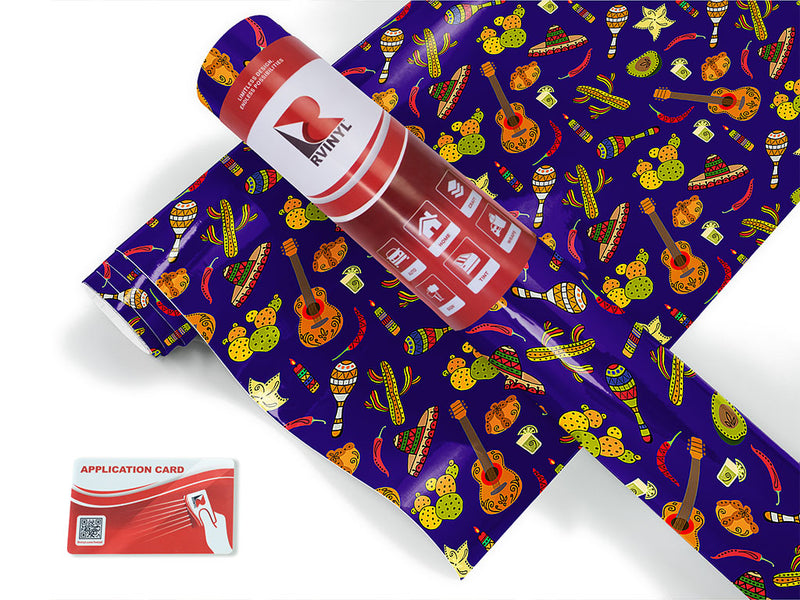 desert celebrations day of the dead Craft Vinyl Roll