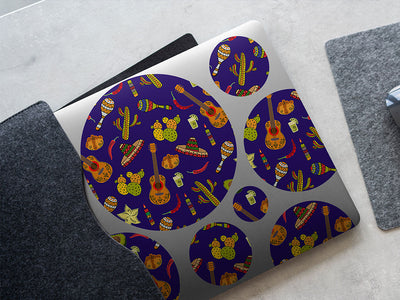 desert celebrations day of the dead DIY Laptop Stickers
