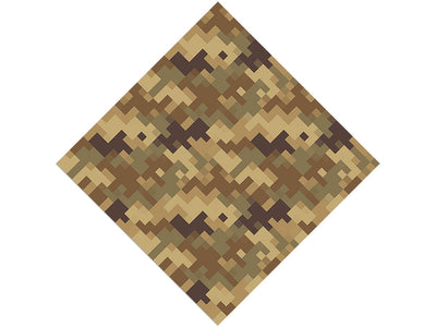 Desert Sands Pixel Vinyl Wrap Pattern