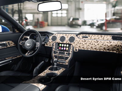 Desert Syrian DPM Camo Dash Kit Finish