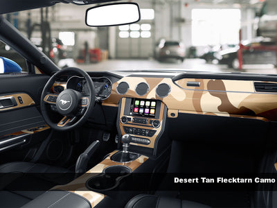 Desert Syrian DPM Camo Dash Kit Finish