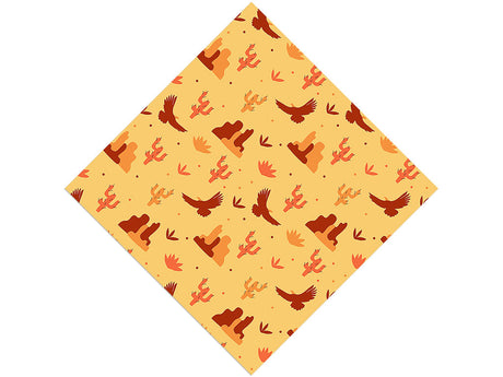 Desert Views Cowboy Vinyl Wrap Pattern