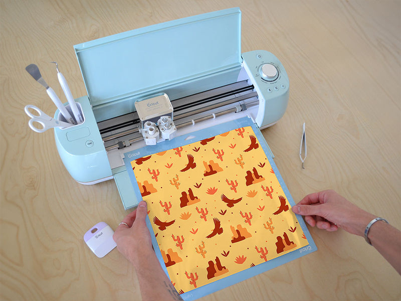 desert views western Cricut Compatible Vinyl