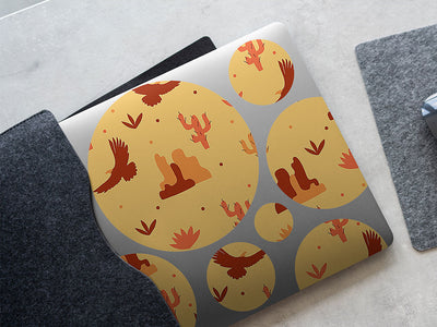 desert views western DIY Laptop Stickers