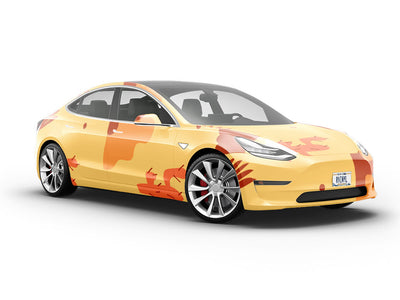 Desert Views Cowboy Vehicle Vinyl Wrap