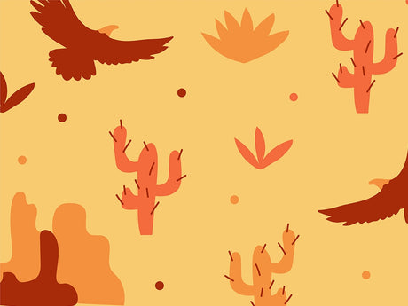 Desert Views Cowboy Vinyl Wrap Pattern~Rwraps Series 914 Digitally Printed Vinyl Wrap~0