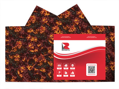 desolate landscape lava Craft Vinyl Sheet Pack