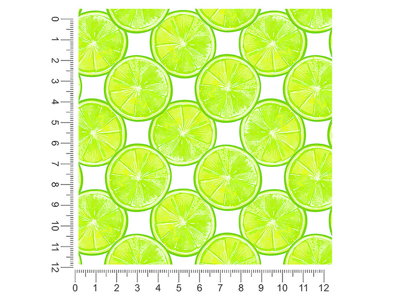dessert lime fruit 1ft x 1ft Craft Sheets