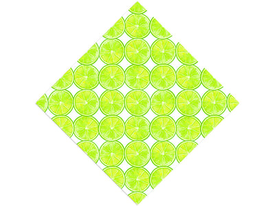 Dessert Lime Fruit Vinyl Wrap Pattern