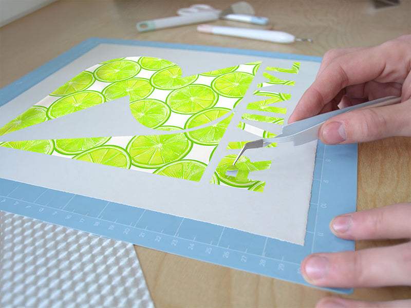 dessert lime fruit Easy Weed Craft Vinyl