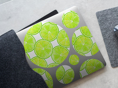 dessert lime fruit DIY Laptop Stickers