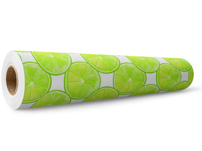 Dessert Lime Fruit Wrap Film Wholesale Roll~Rwraps Series 914 Digitally Printed Vinyl Roll~5