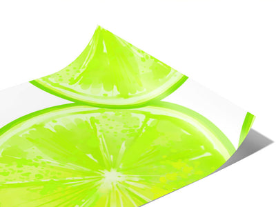 Dessert Lime Fruit Vinyl Wraps~Rwraps Series 914 Digitally Printed Vinyl Wrap~0