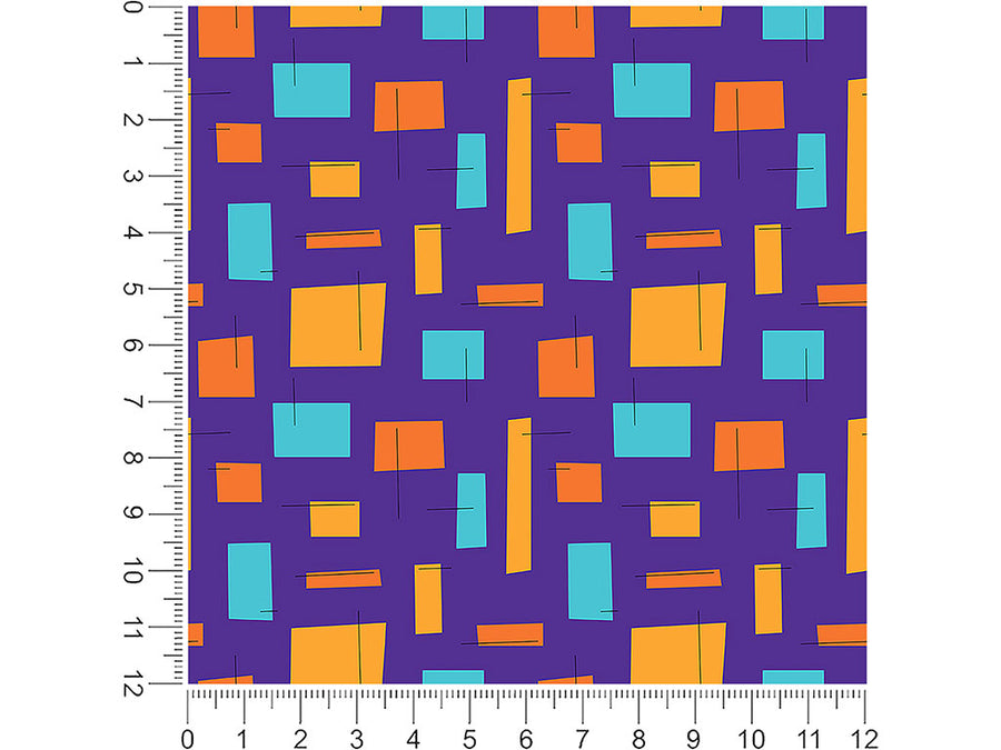 destiny street abstract geometric 1ft x 1ft Craft Sheets