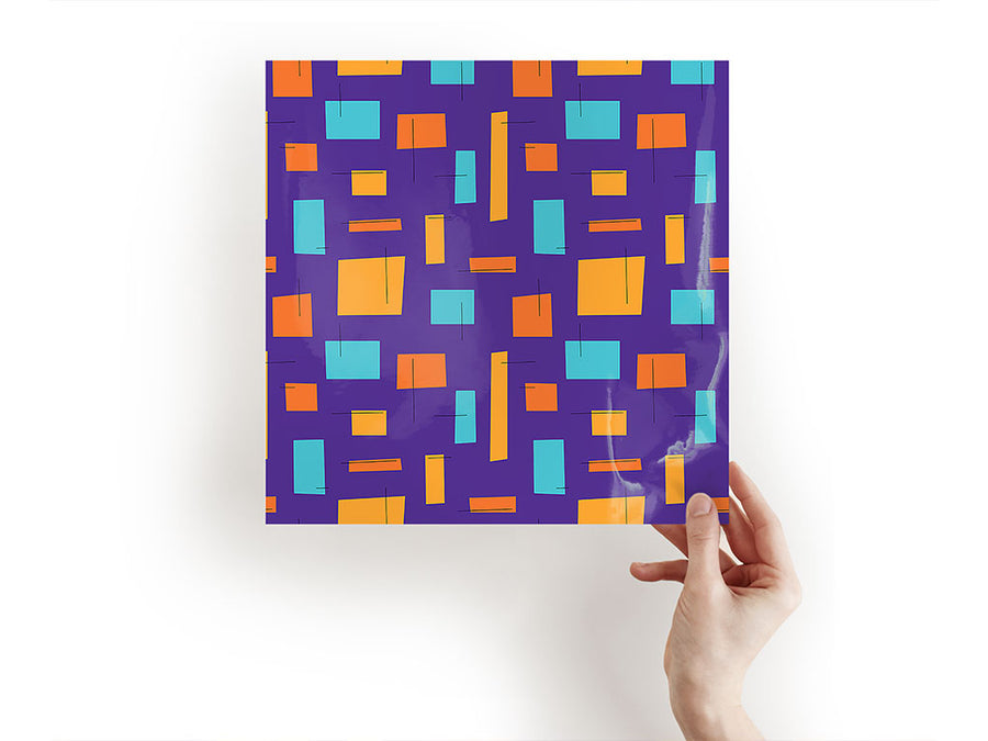 destiny street abstract geometric Craft Sheets