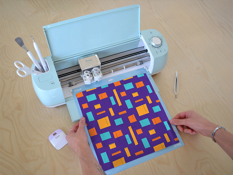 destiny street abstract geometric Cricut Compatible Vinyl