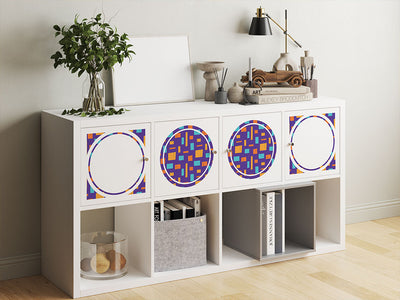destiny street abstract geometric DIY Furniture Stickers