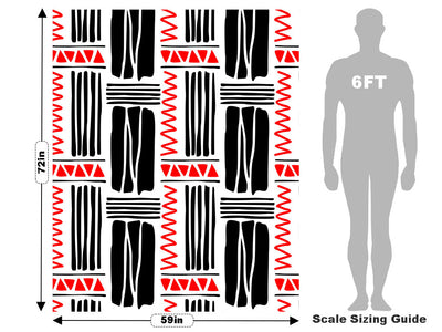 Devil Inside Abstract Vehicle Wrap Scale~Rwraps Series 914 Devil Inside Abstract Measurements~1