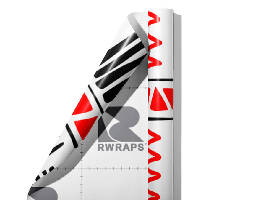 Devil Inside Abstract Wrap Film Sheets~Rwraps Series 914 Devil Inside Abstract Scrolled Sheet~3