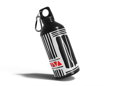 devil inside abstract geometric Water Bottle DIY Stickers