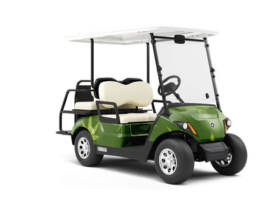 Devils Lettuce Cannabis Wrapped Golf Cart