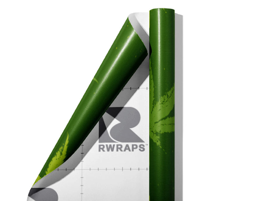 Devils Lettuce Cannabis Wrap Film Sheets~Rwraps Series 914 Devils Lettuce Cannabis Scrolled Sheet~3