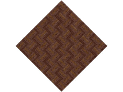 Diagonal Webbing Wooden Parquet Vinyl Wrap Pattern